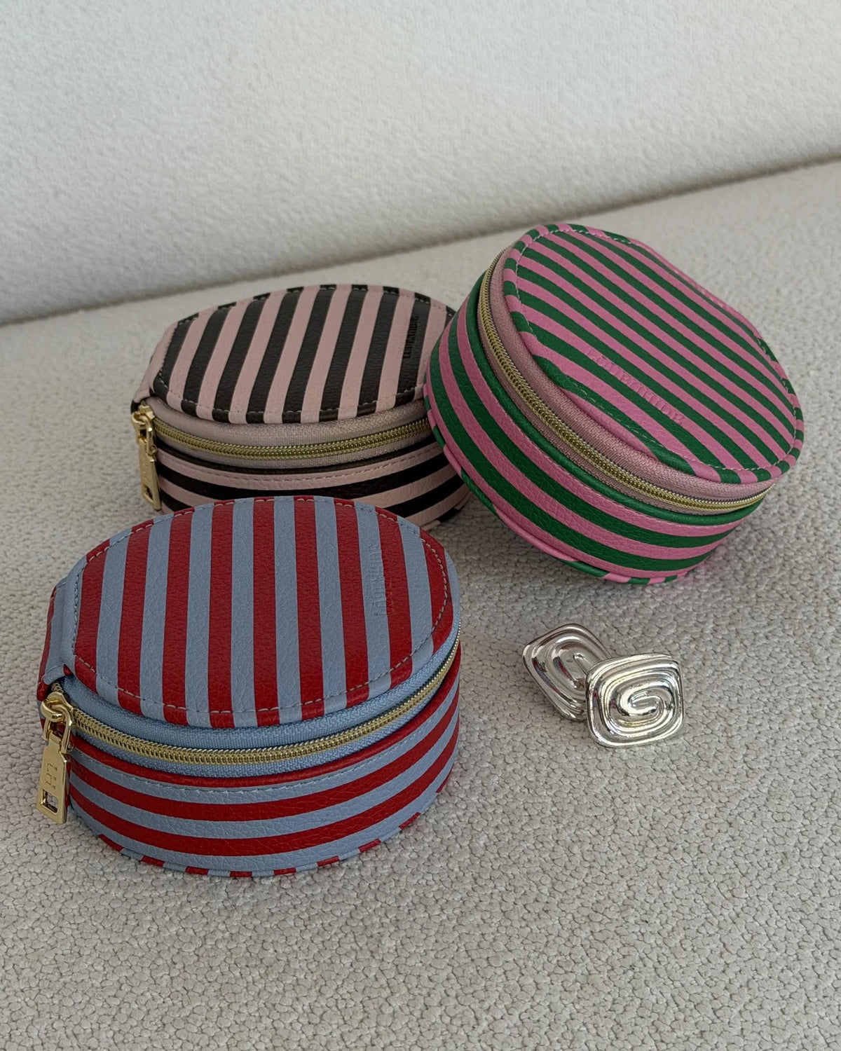 Sisco Jewellery Box - Red/Blue