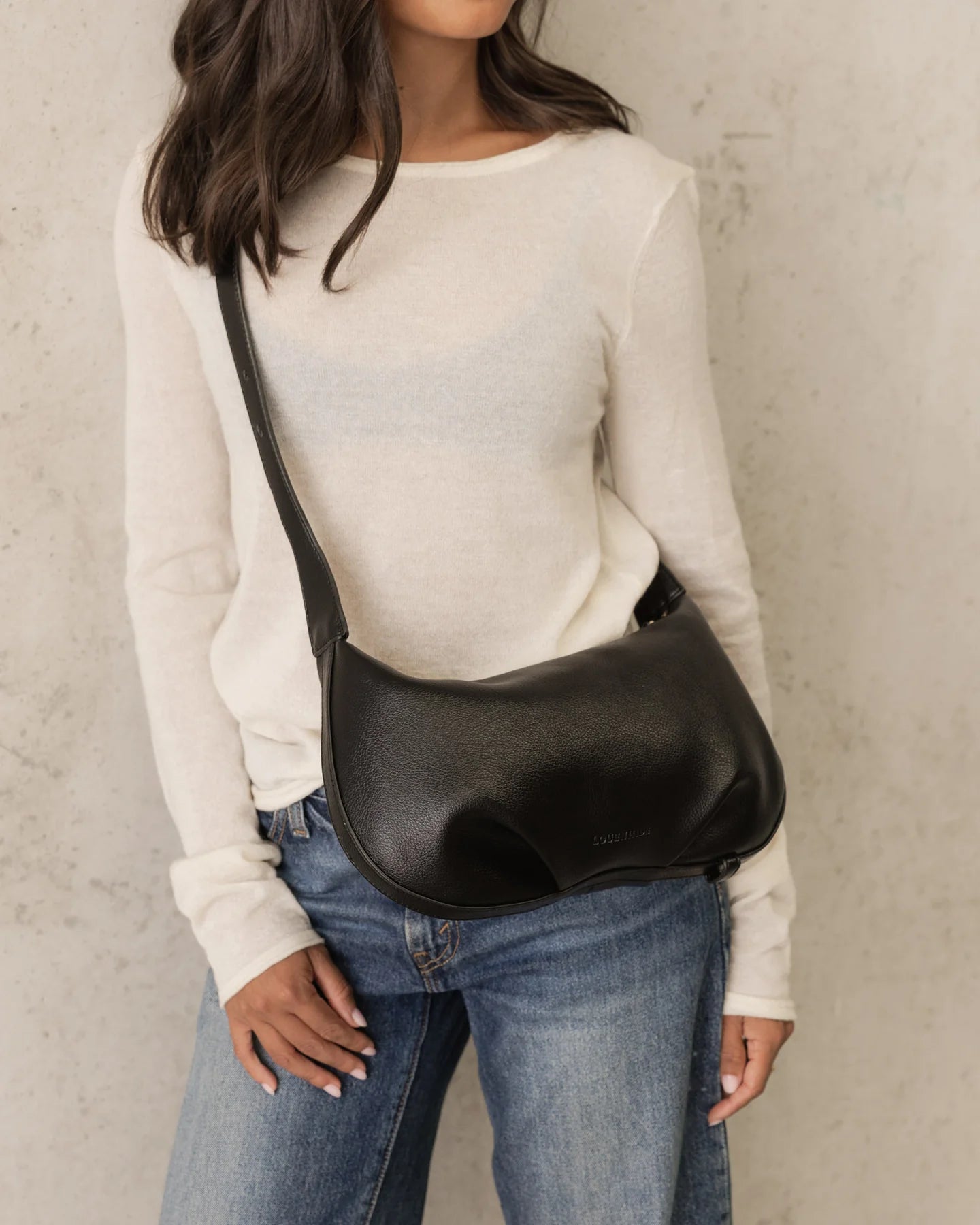 LOUENHIDE | Olivia Shoulder Bag - Black