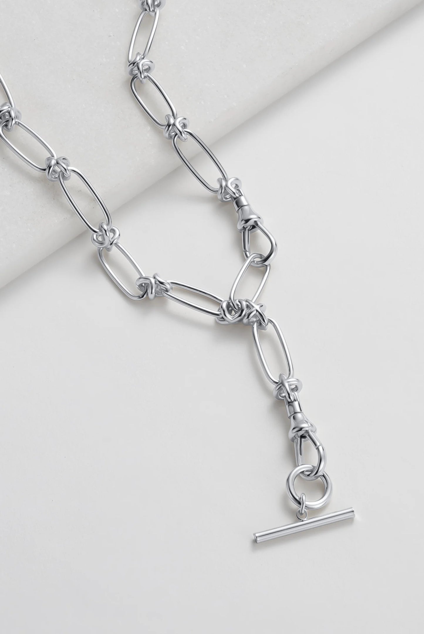 Lucia Necklace - Silver