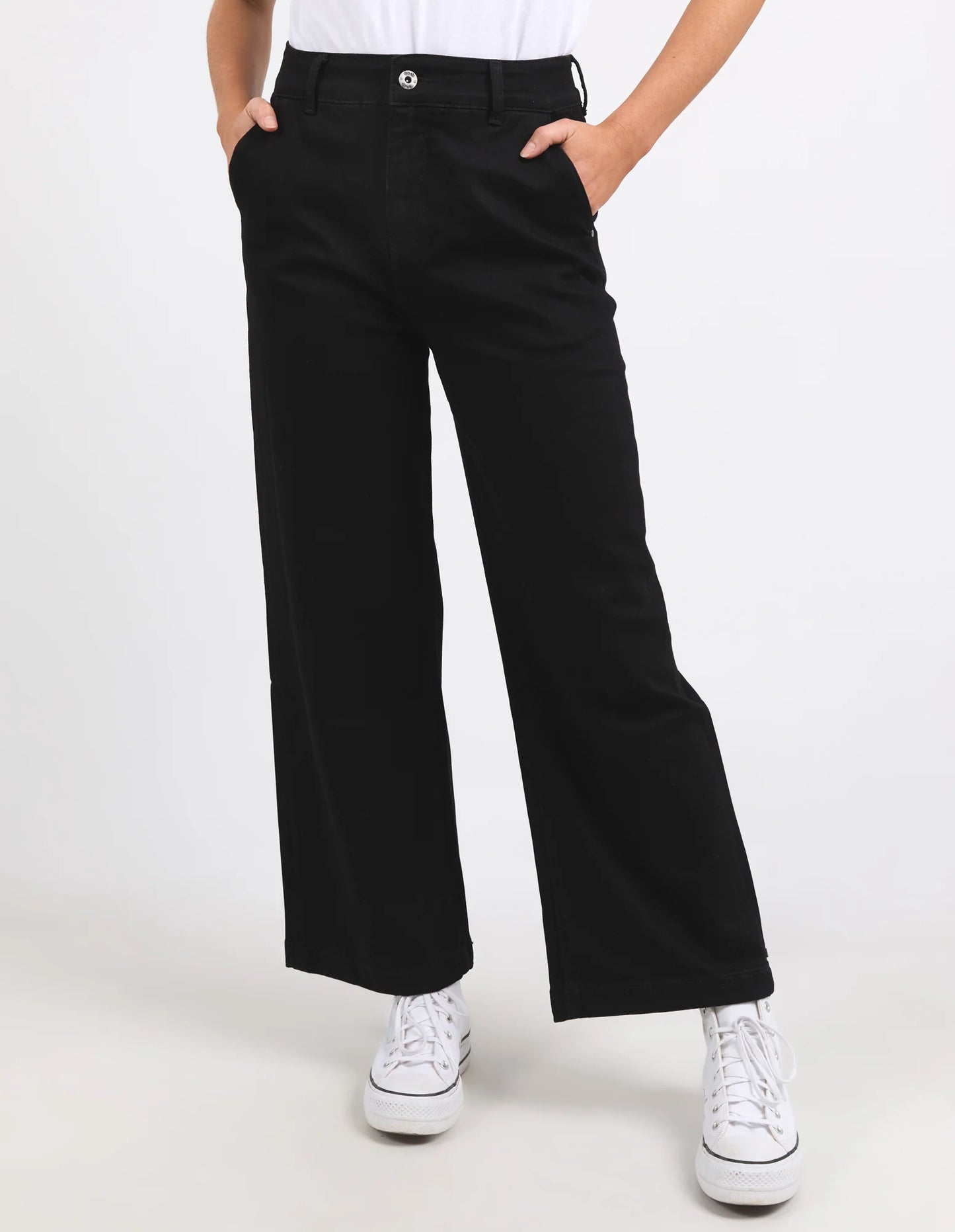 Izzy wide Leg jean - Black