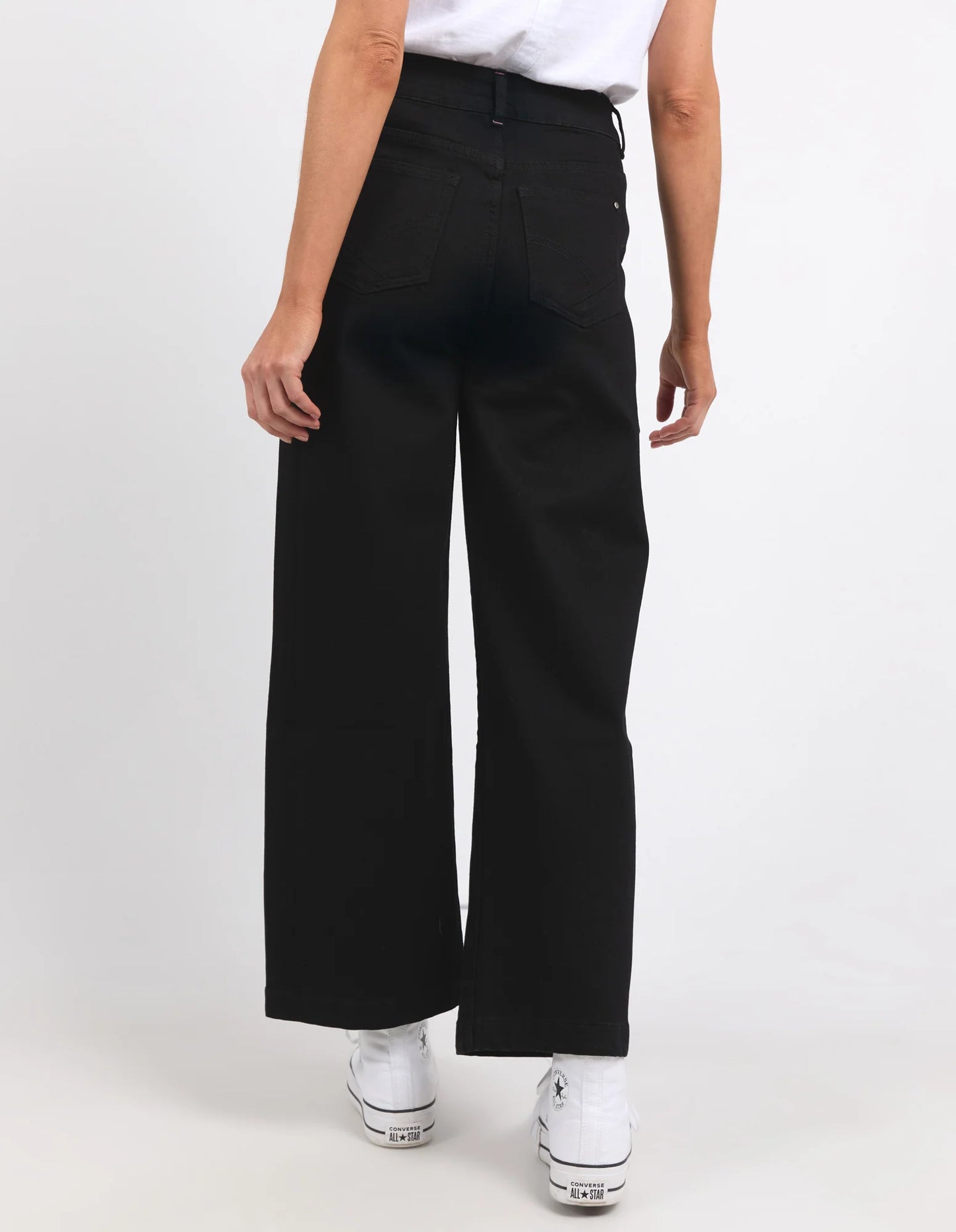 Izzy wide Leg jean - Black