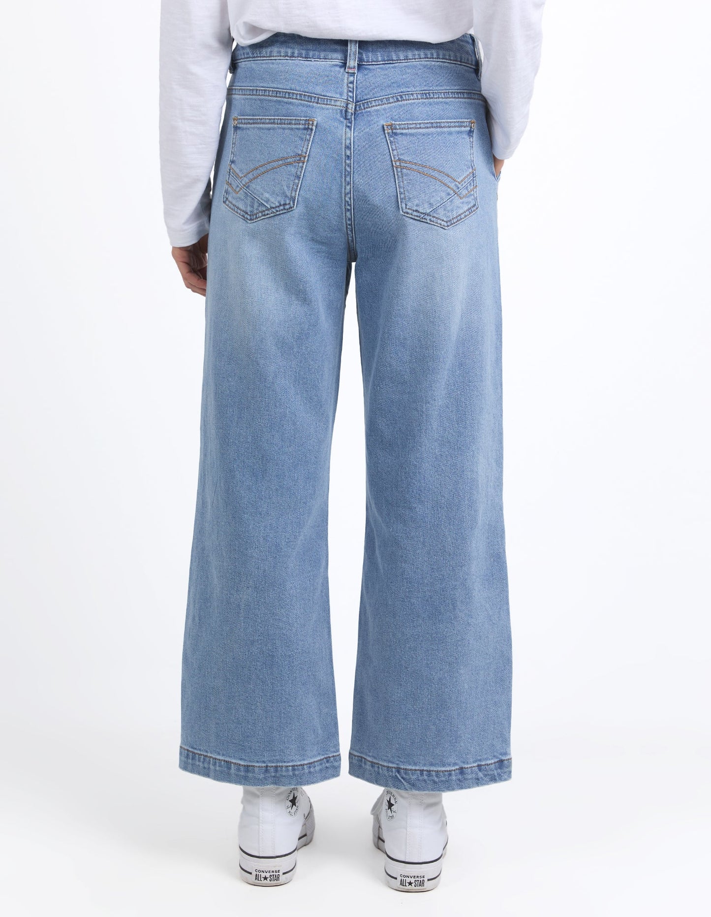 ELM Izzy Wide Leg Jean - Vintage Blue