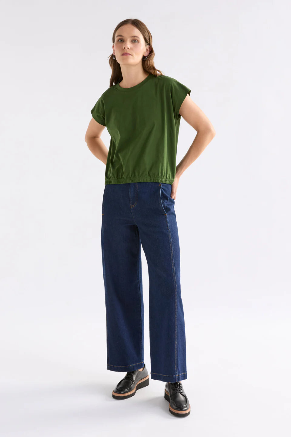 ELK Kruis Tee - Olive