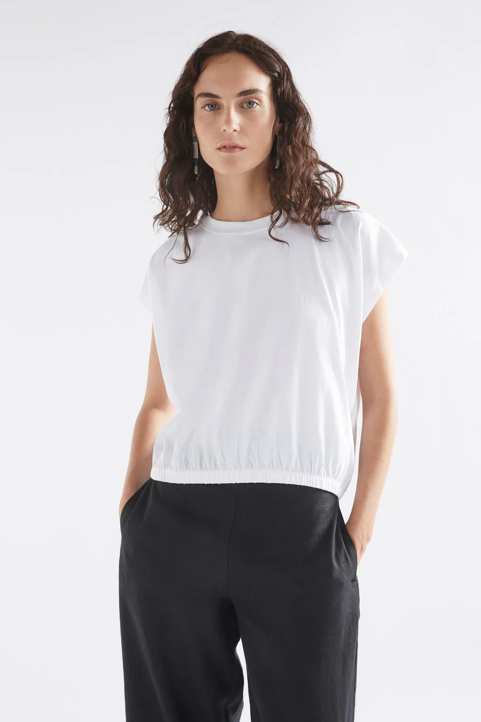 ELK Kruis Tee - White