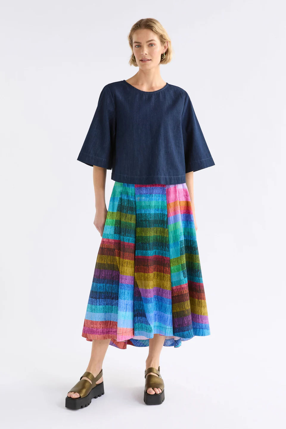 Gia Skirt - Komi print