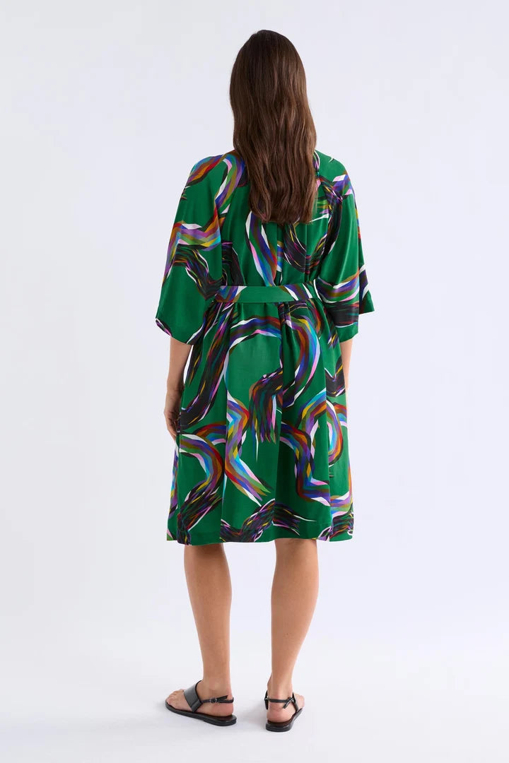ELK | Metz Short Dress - Facet Print