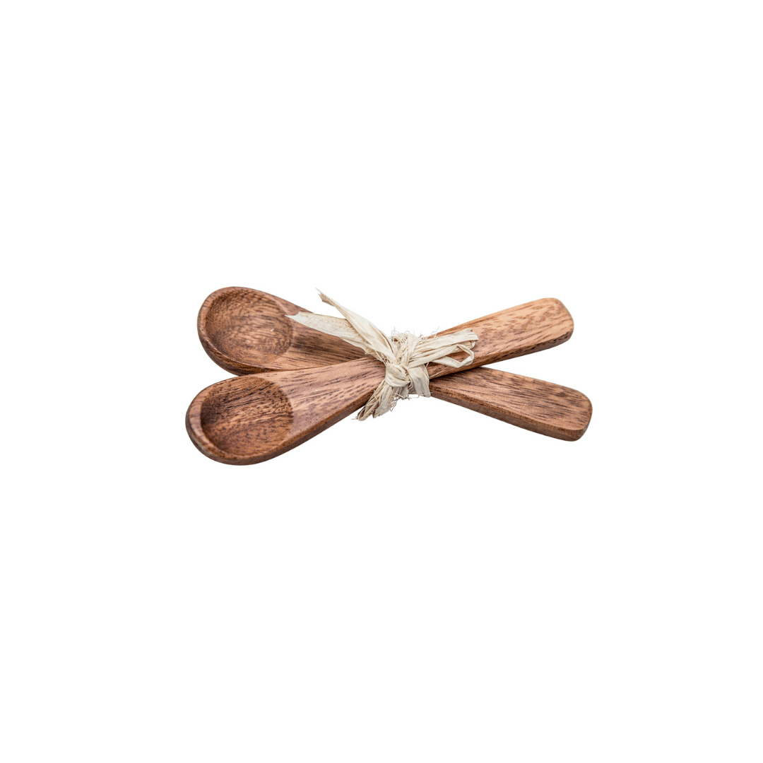 Acacia mini Spoons - Set 2