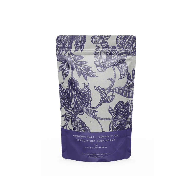Empire Australia Organic Sea Salt & Coconut Oil Body Scrub