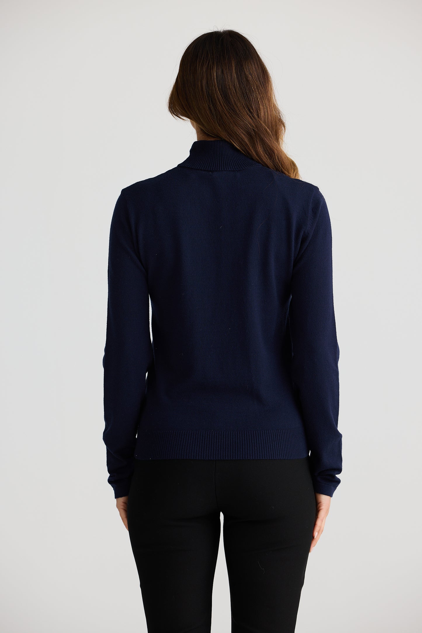 Skye Knit Top - Navy