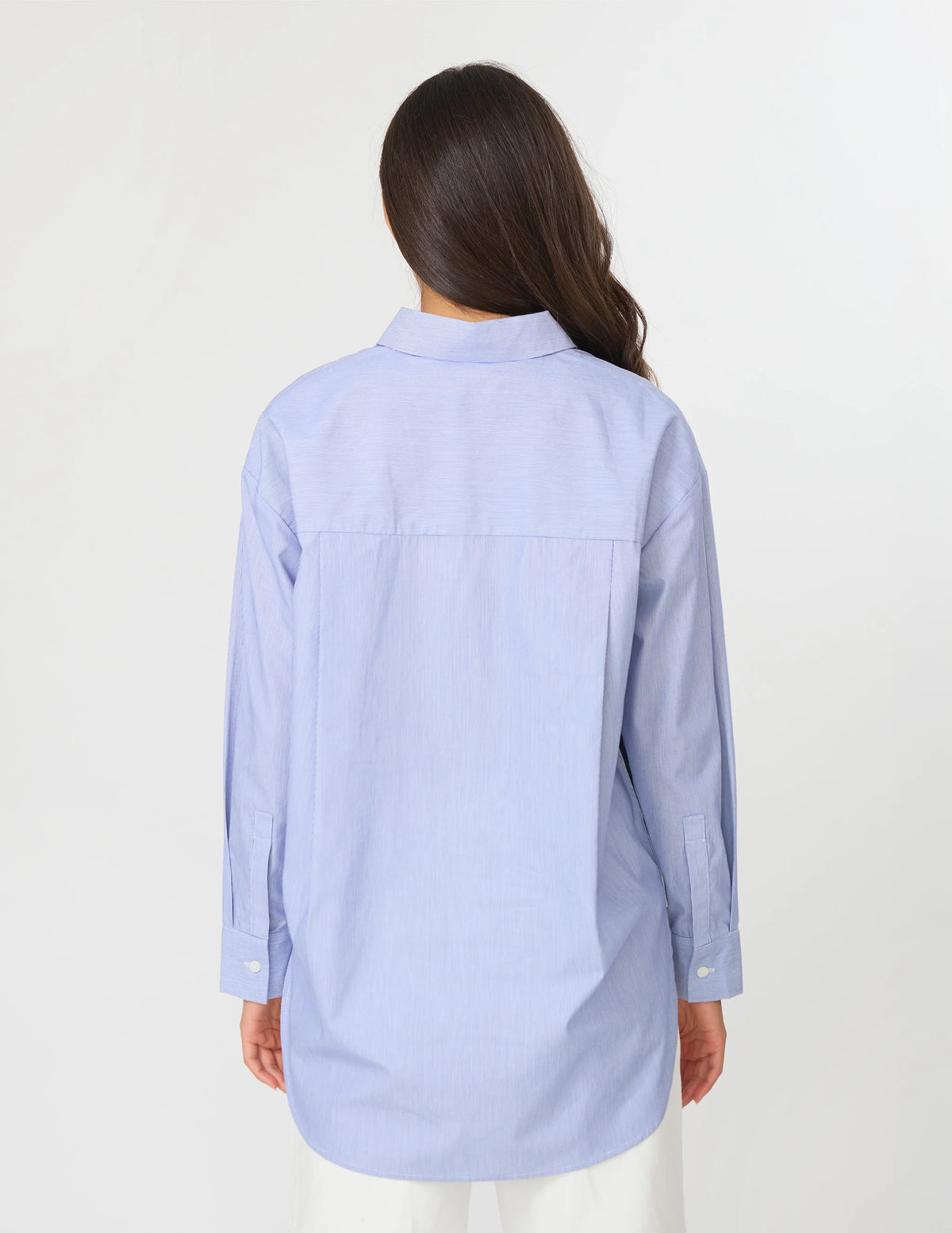 STELLA + GEMMA Casino Shirt - Blue/White Stripe