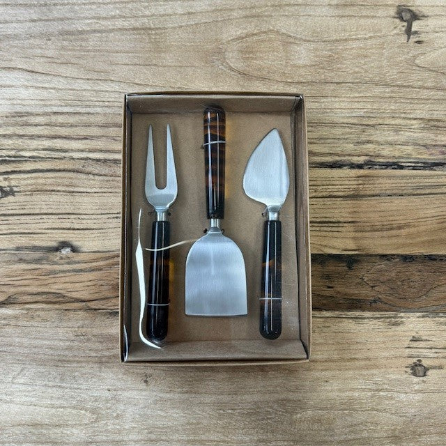 Tortoiseshell Cheese knife Set3