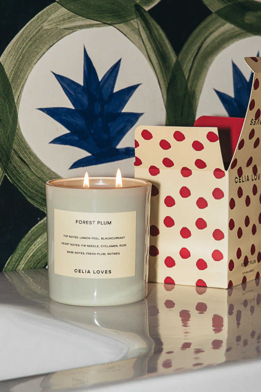 Forest Plum Candle - Celia loves