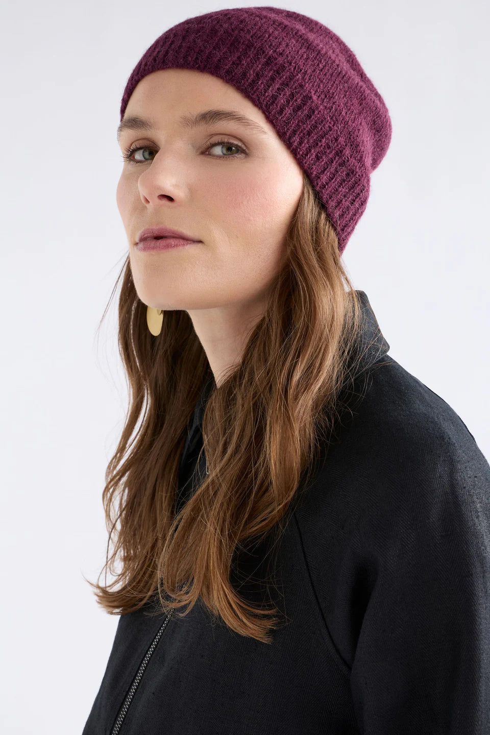 Elk | Agna Beanie - Merlot