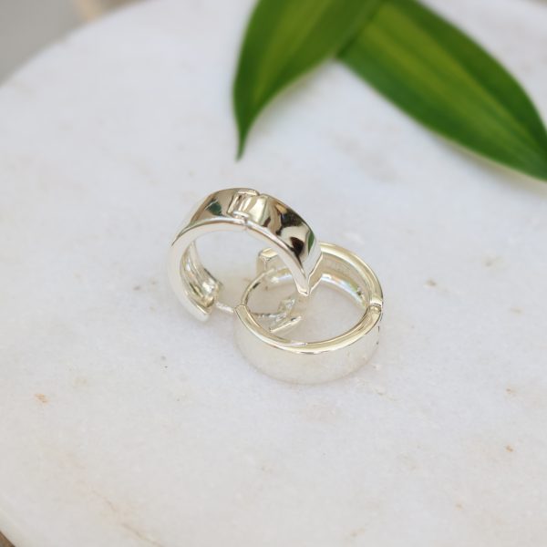 Joy Hoops in silver