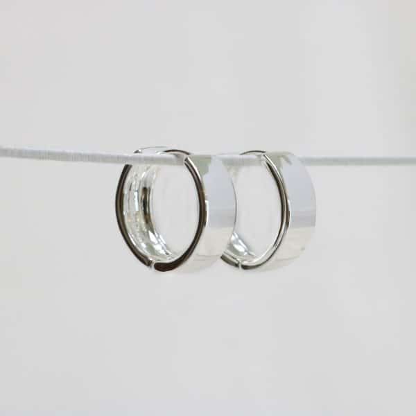 Joy Hoops in silver