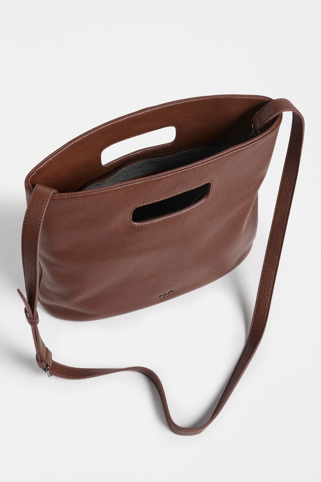 Vio Leather Tote - Tan