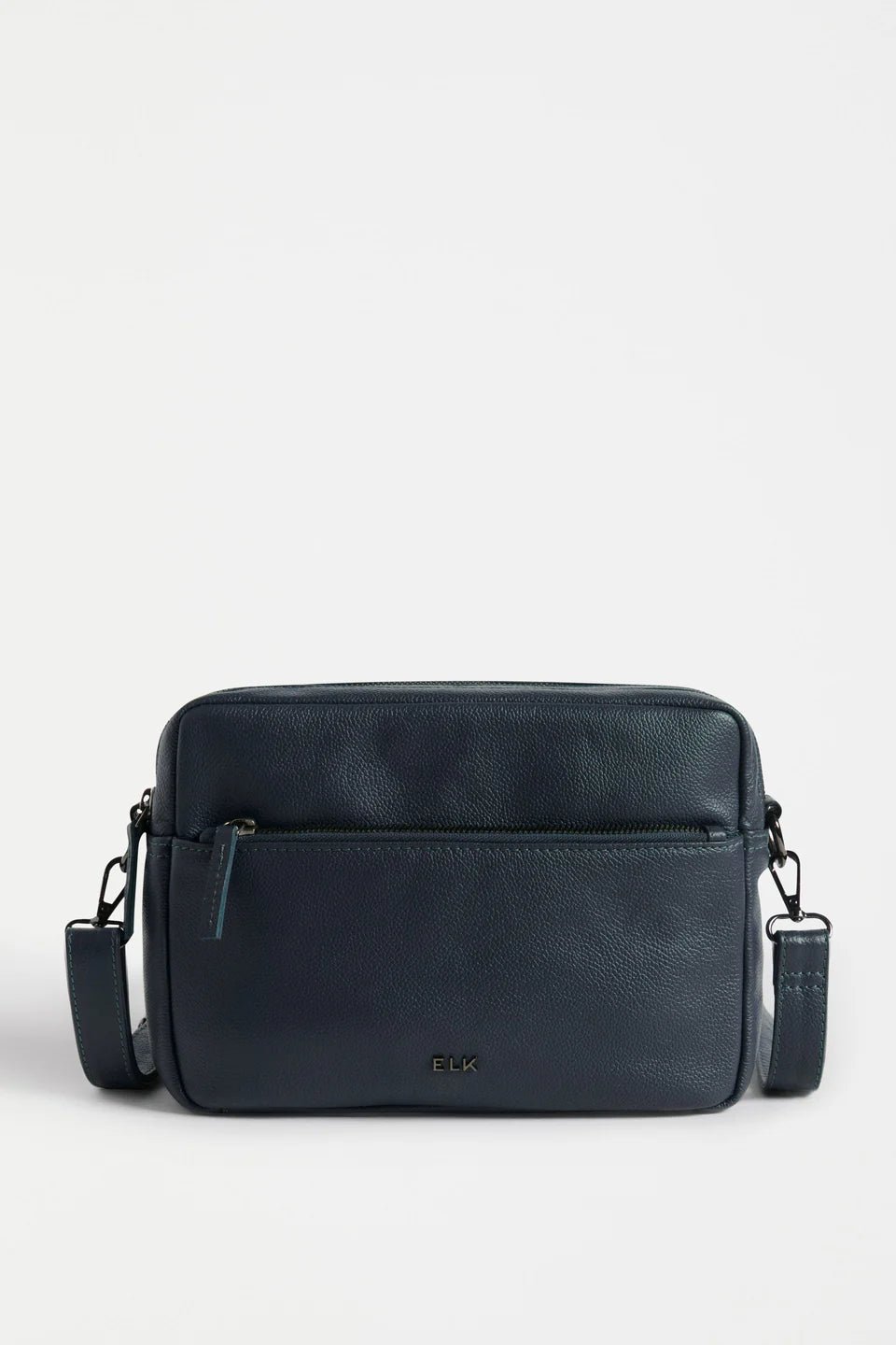 Olvi Leather crossbody - Navy