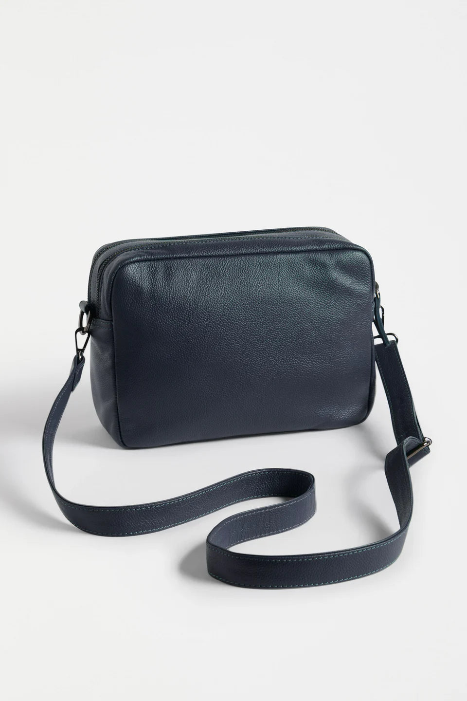 Olvi Leather crossbody - Navy