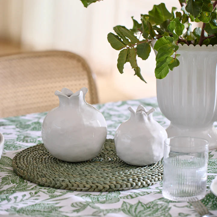 Braided dark Green Placement