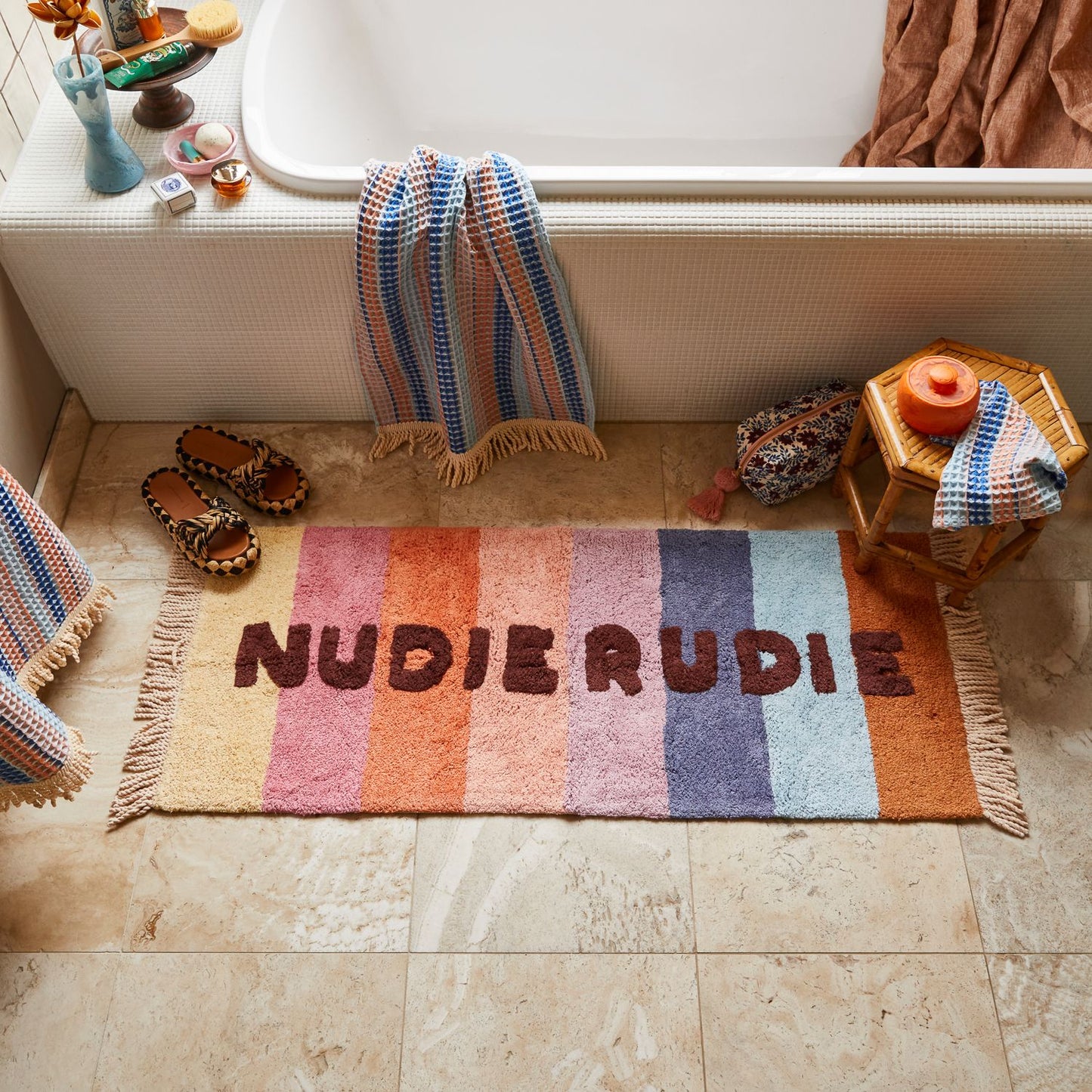 Valli Nudie Run Bath Runner
