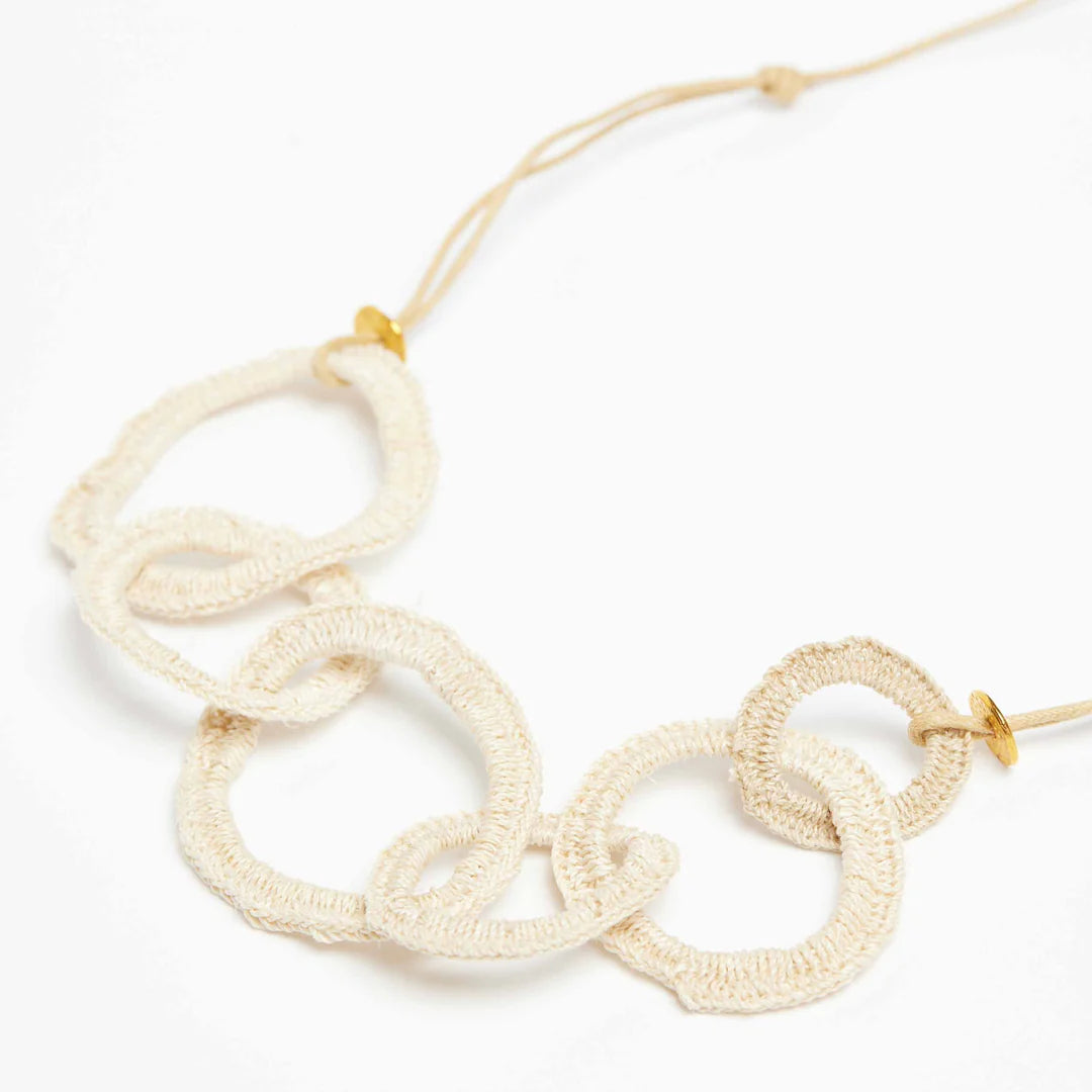 Handwoven Chain Necklace