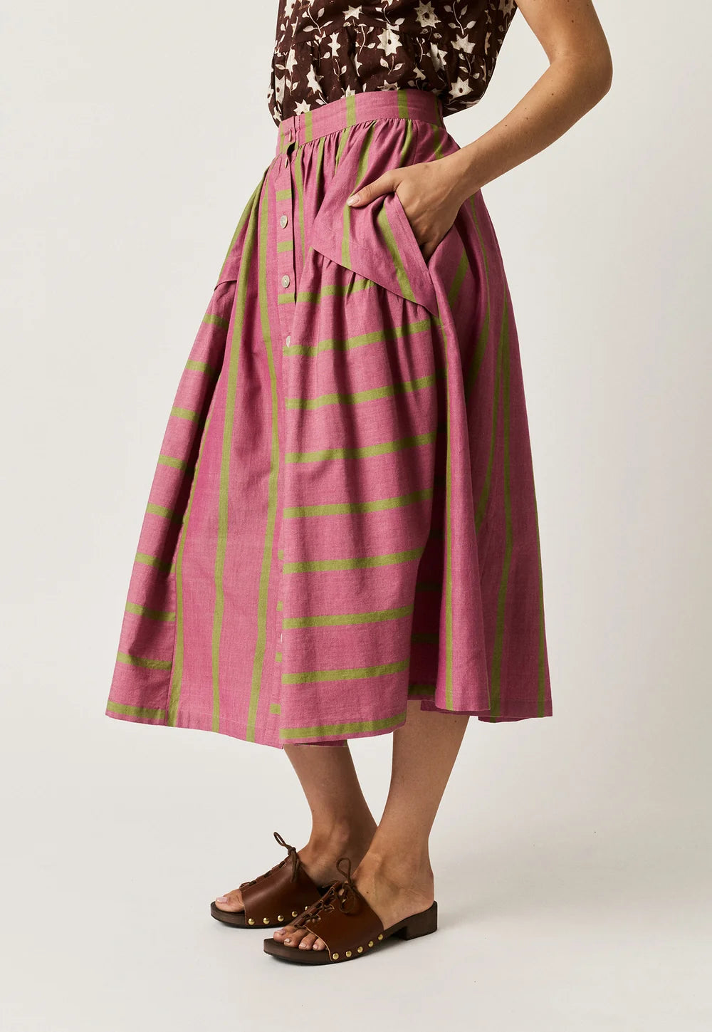 NANCYBIRD | Acacia Bottle Brush skirt