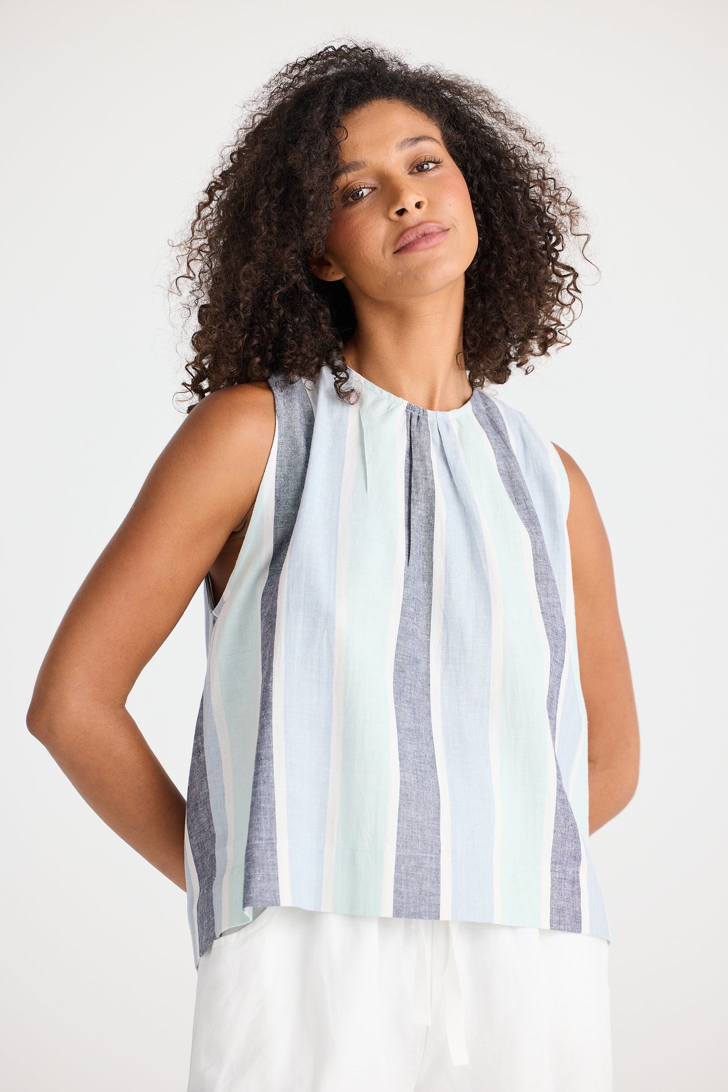 Keo Top - Tulip stripe