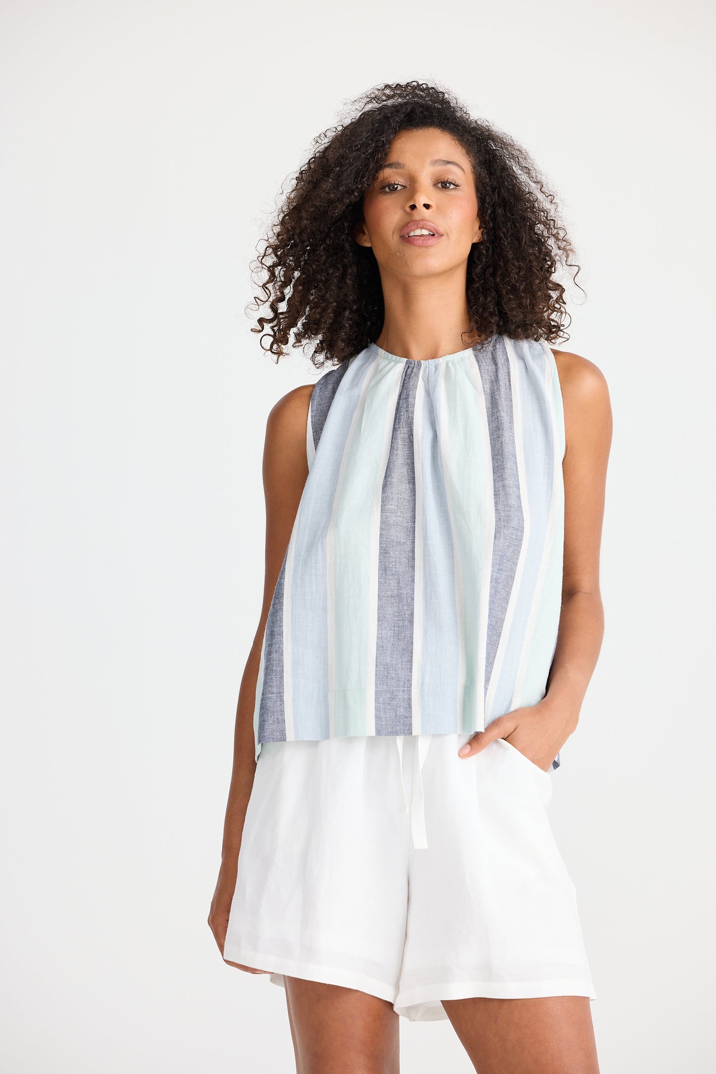 Keo Top - Tulip stripe