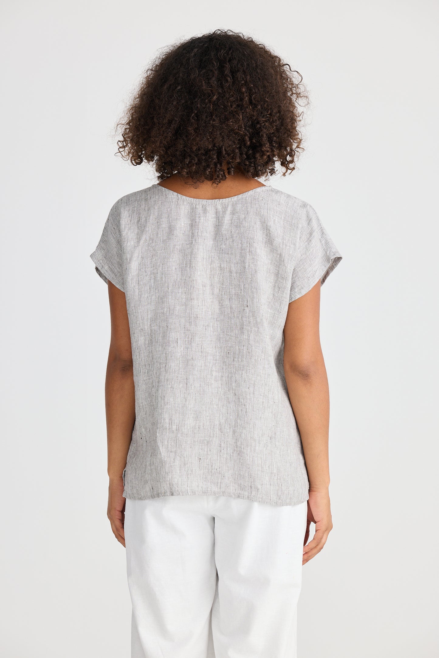 Havana Tee - Charcoal fleck