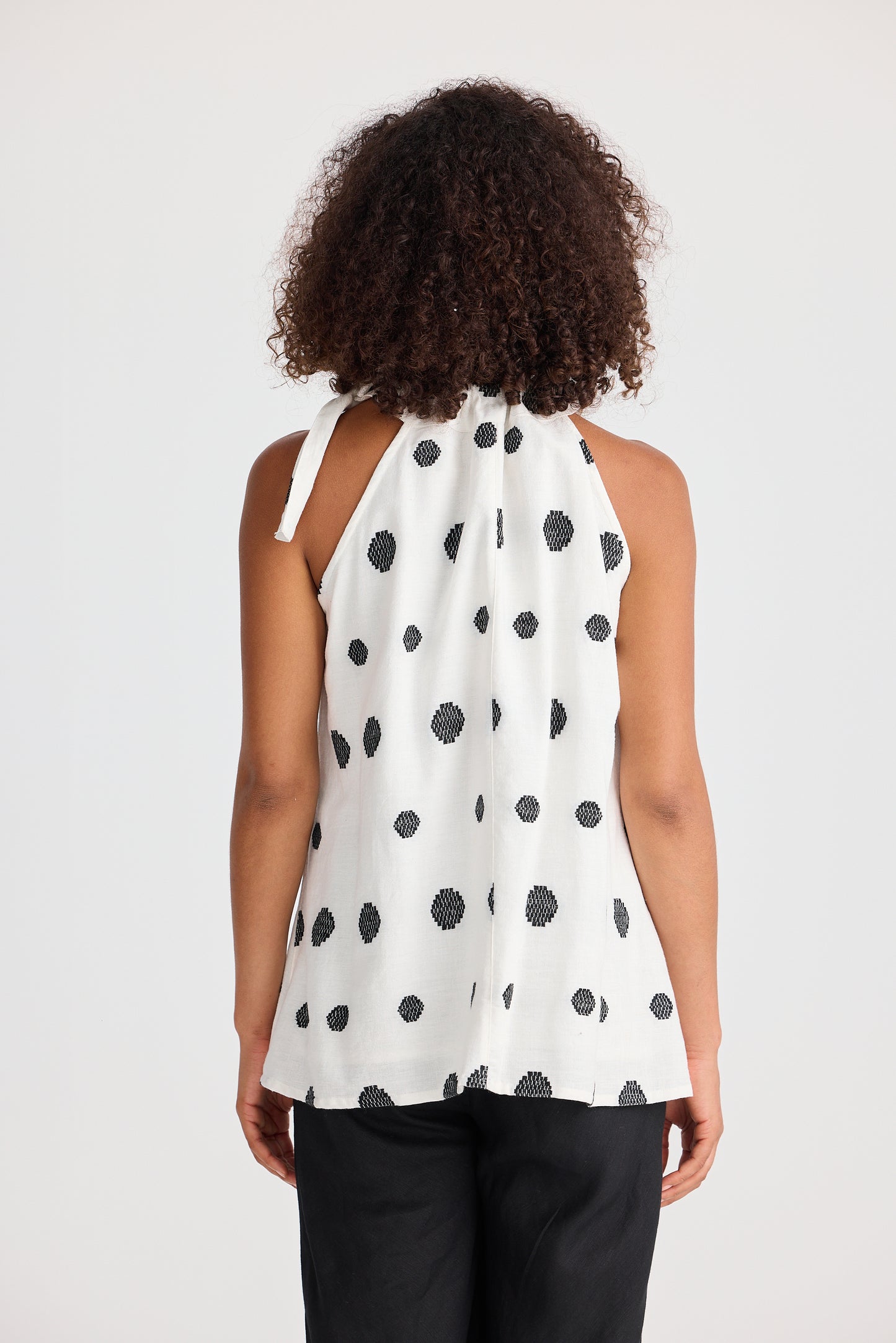 Lucia Top - Woven Spot