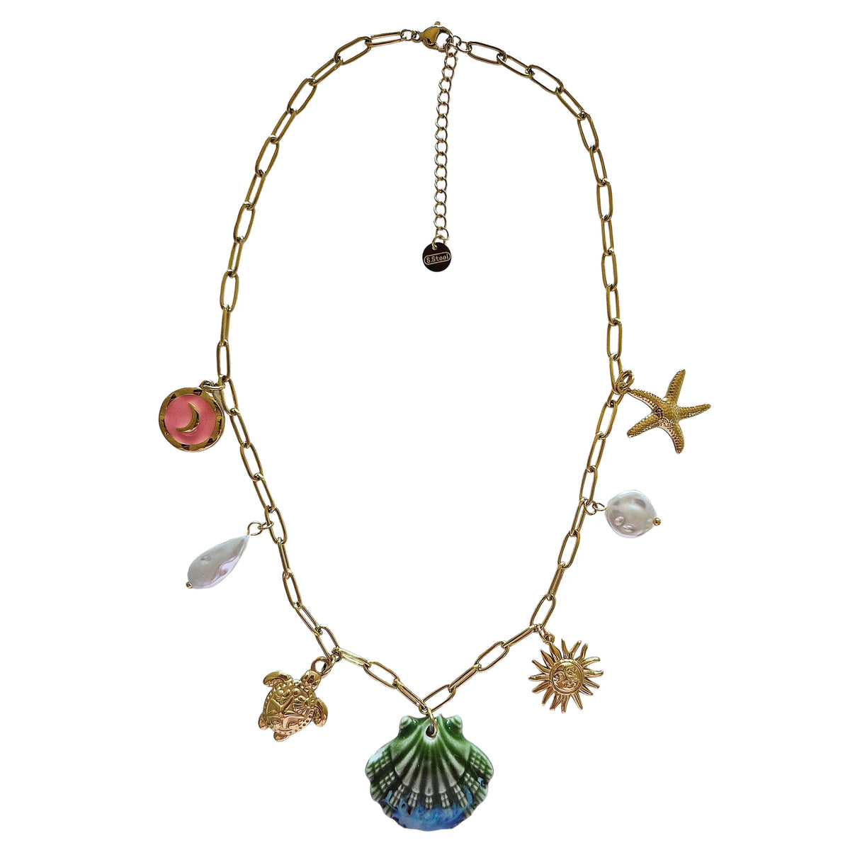 Gold Charm Necklace