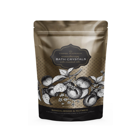 Empire Australia Botanicals Sandalwood & Nutmeg Bath Crystals 1 Kg
