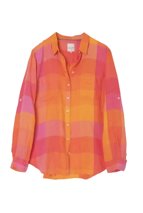 Boyfriend Linen Shirt - Lets Hang out