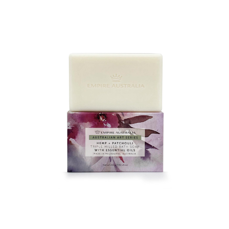 Art Series Hemp & Patchouli Bath Soap 200g