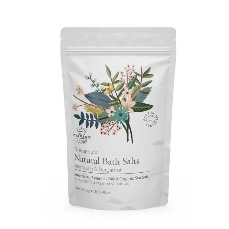 Empire Therapeutic Natural Bath Salts Mandarin & Bergamot