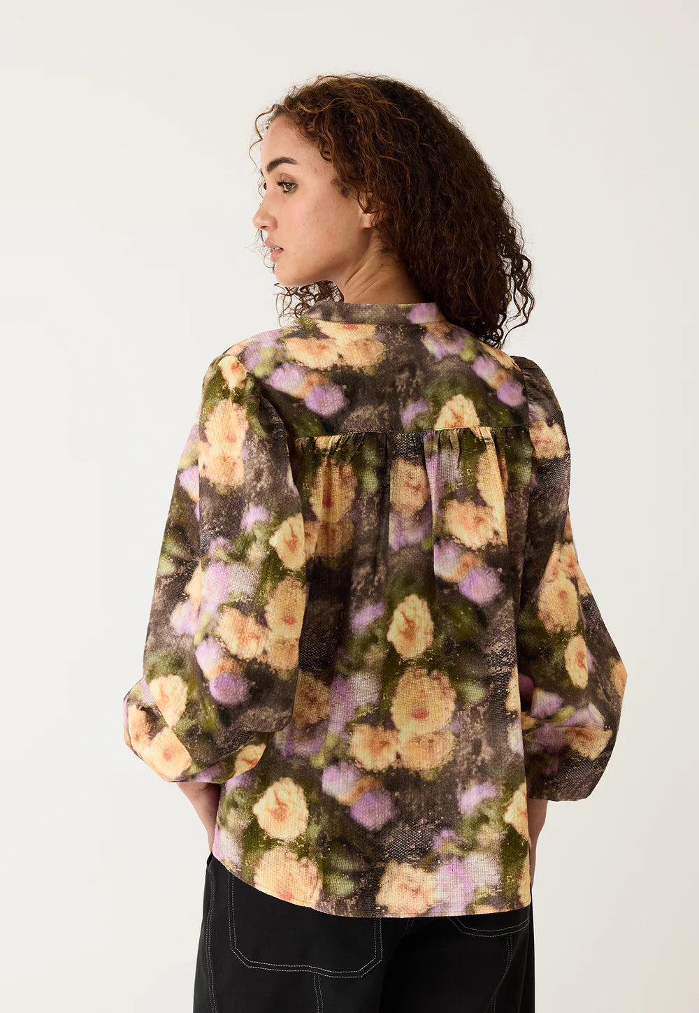 Sierra Blouse - Rain floral