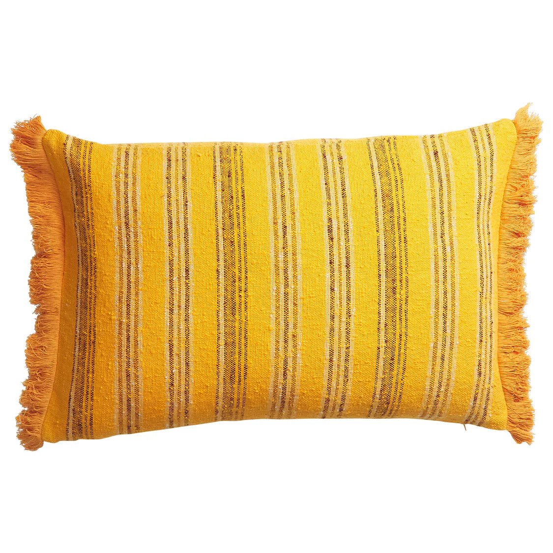 Nicolette Woven Cushion - Marigold