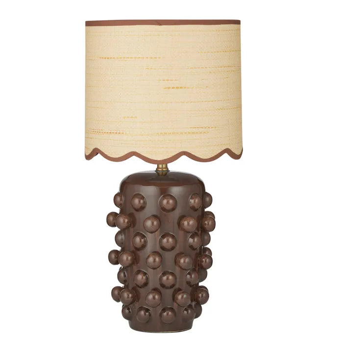 Hopper Table Lamp - Cocoa