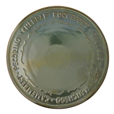 Loire Ceramic Cheese platter - Olive