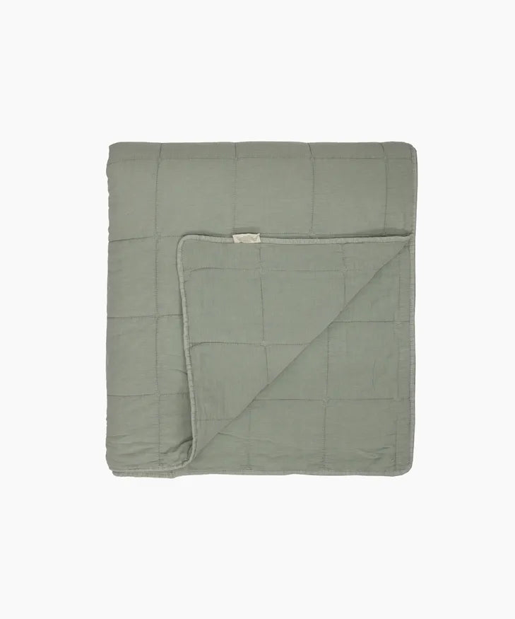 Freya Quilt Sage - Large