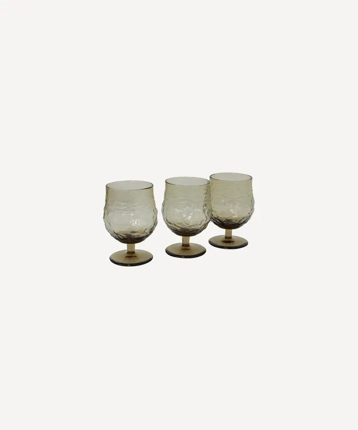 Serena smoke wine Goblet