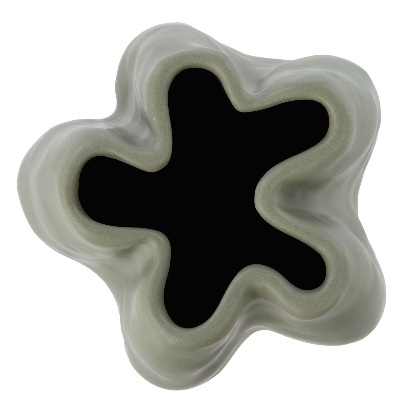 Fluid Vase Green