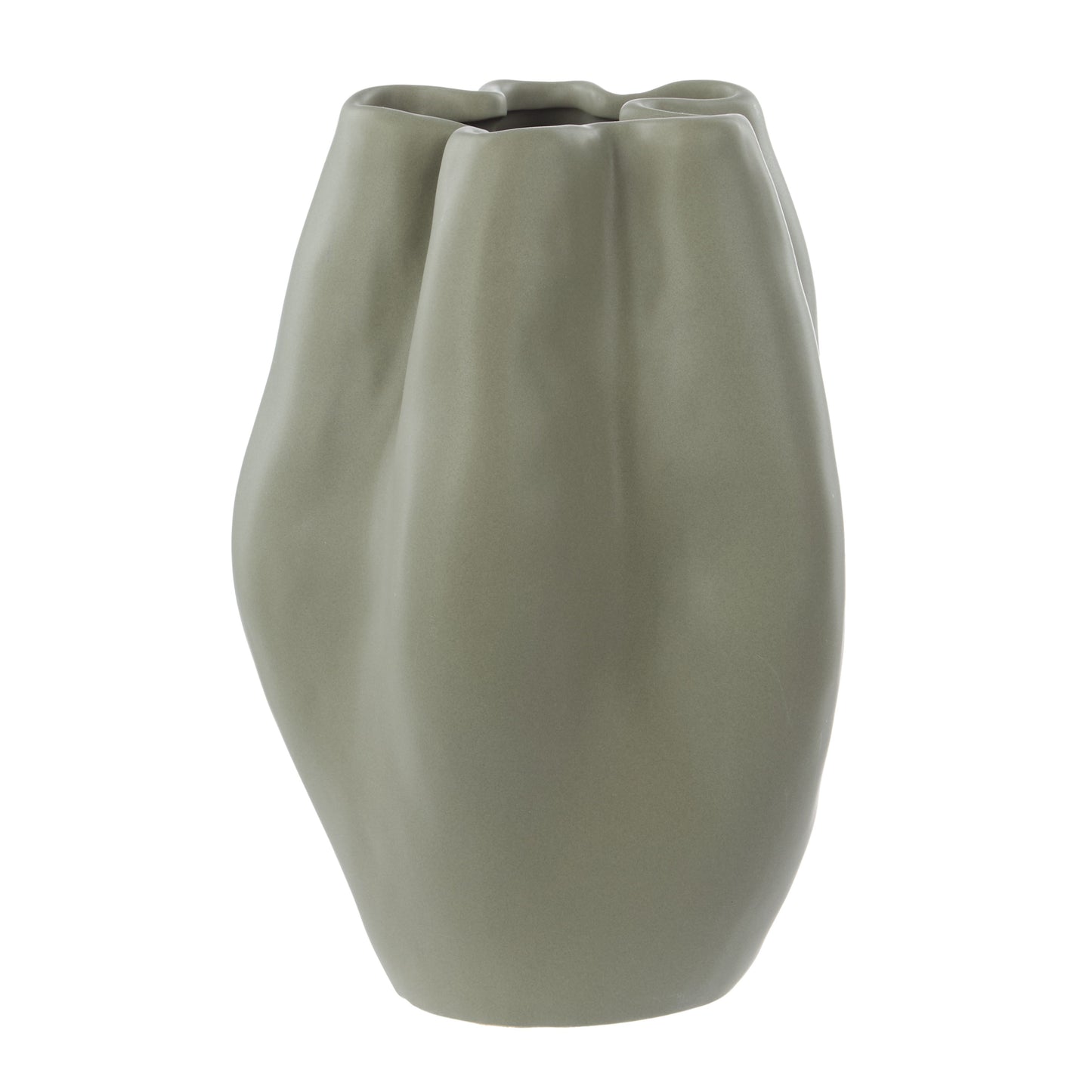 Fluid Vase Green