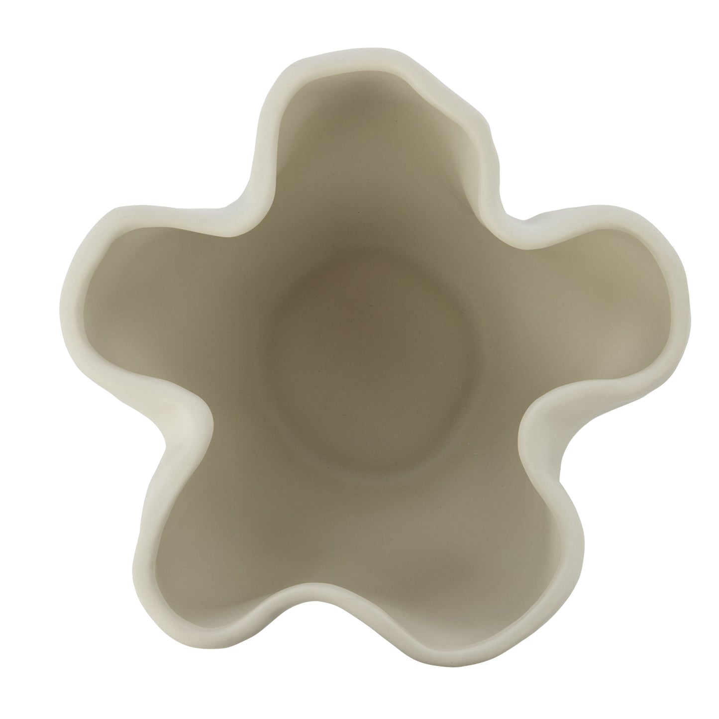 Fluid Vase Cream