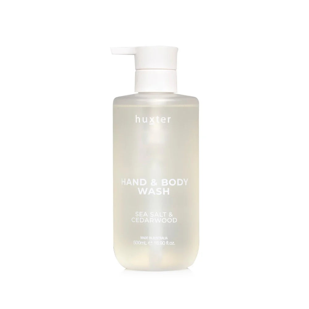 Hand & Body Wash - Sea salt & Cedarwood
