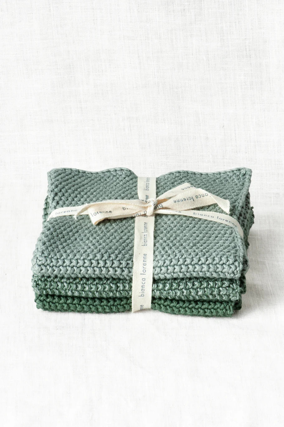 Washers Lavette - sage Set 3