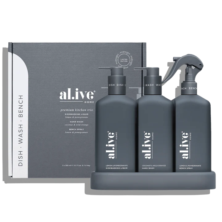 Limited Edition Kitchen Trio - Lemon & pomegranate + coconut & wild orange