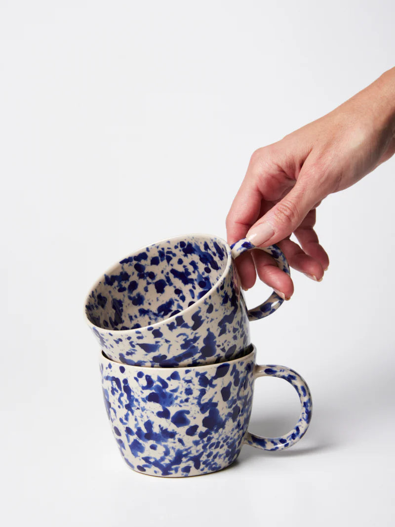 Splatter Chino Mug - Blue