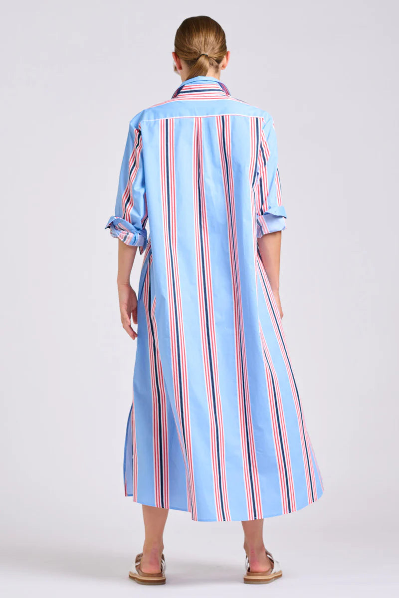 Luna Dress - Nautical Stripe