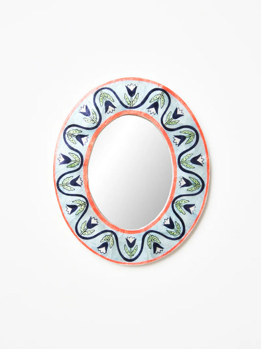 Samira Mirror - Blue Lotus